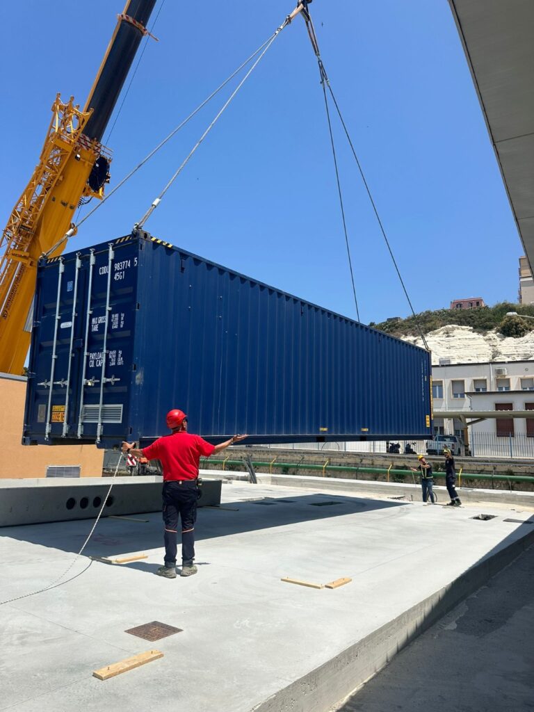 Crisi idrica, completata in tempi record la consegna dei dissalatori a Porto Empedocle, Gela e Trapani 5 Modulo dissalazione Porto Empedocle Crisi idrica, completata in tempi record la consegna dei dissalatori a Porto Empedocle, Gela e Trapani