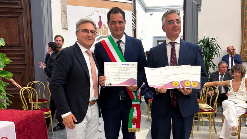 Casa Grazia 1 Gela, l’azienda Casa Grazia festeggia la tripla vittoria al Concorso Enologico Internazionale Città del Vino 2025