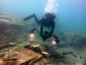 Kaukana 2025 Operazioni di documentazione video subacquea photo M Capulli Ispica, portato alla luce l’antico relitto greco al largo di Santa Maria del Focallo