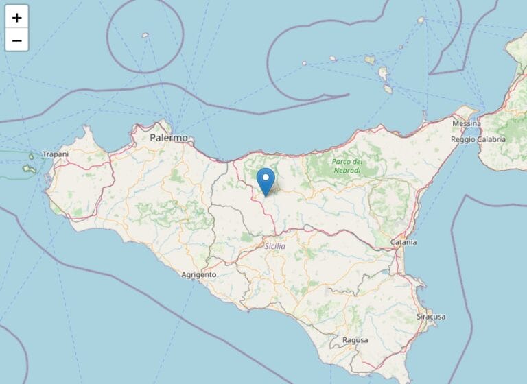 Screenshot 2026 01 28 alle 21.29.51 Scossa di terremoto nel Palermitano: magnitudo 3.1 con epicentro a Blufi