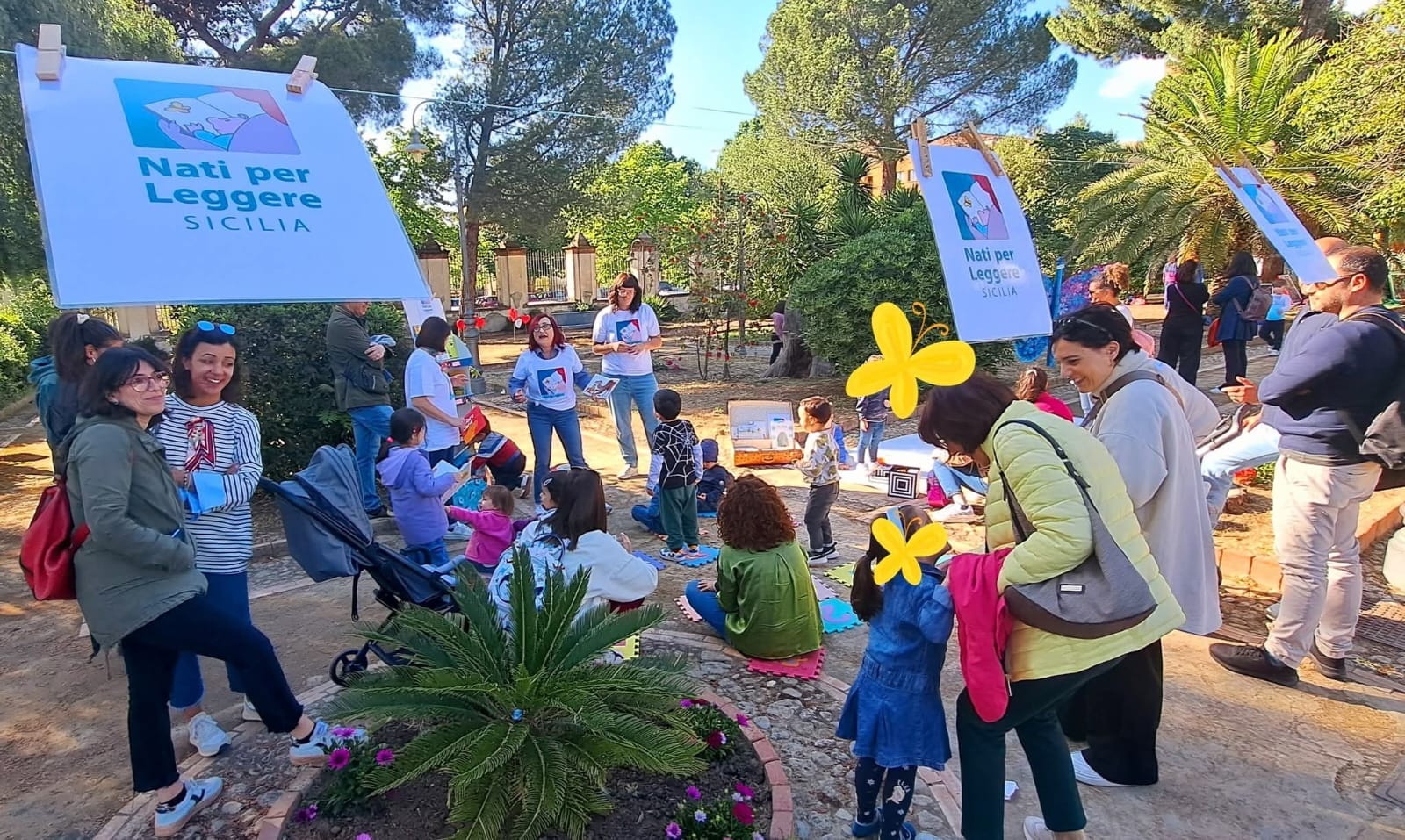 Foto attivita Nati per Leggere alla Villa Amedeo 2025 2 "Letture di Primavera alla Villa Amedeo!" il 16 maggio a Caltanissetta