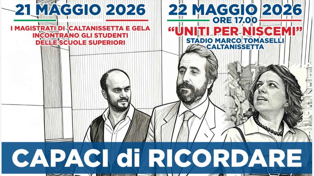 foto Domani al "Marco Tomaselli" di Caltanissetta l'evento sportivo "Uniti per Niscemi"