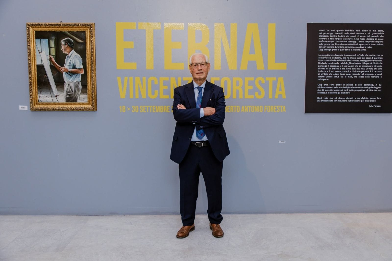 “ETERNAL”, il viaggio artistico di Vincenzo Foresta in cinquanta anni di opere