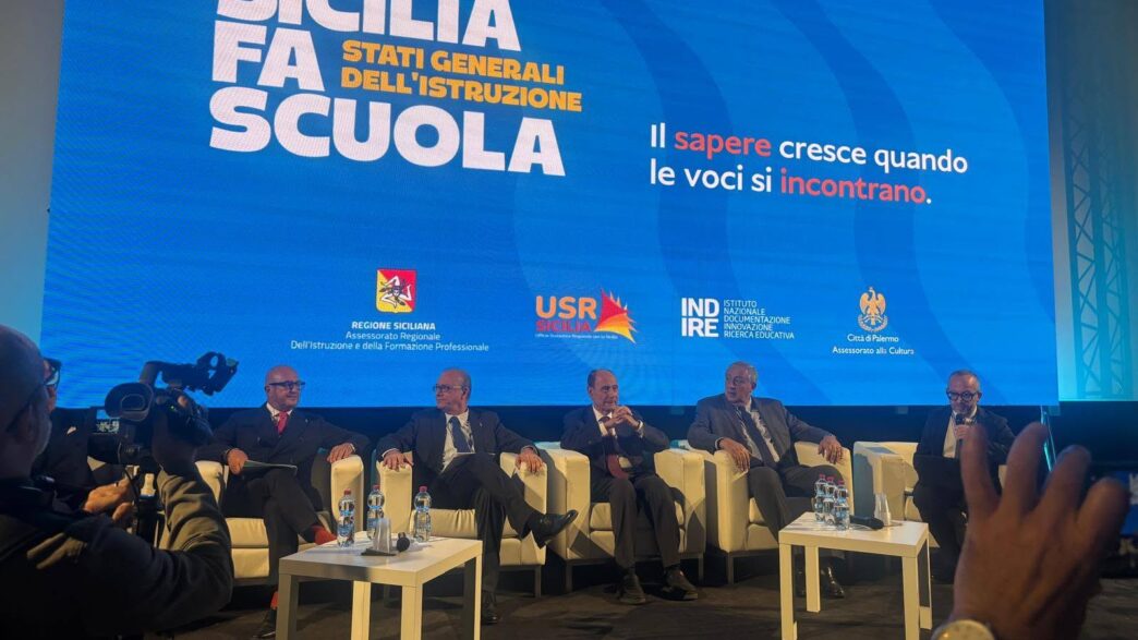 Palermo, gli Stati Generali della Scuola. Valditara: «In Sicilia dispersione scolastica in forte calo»
