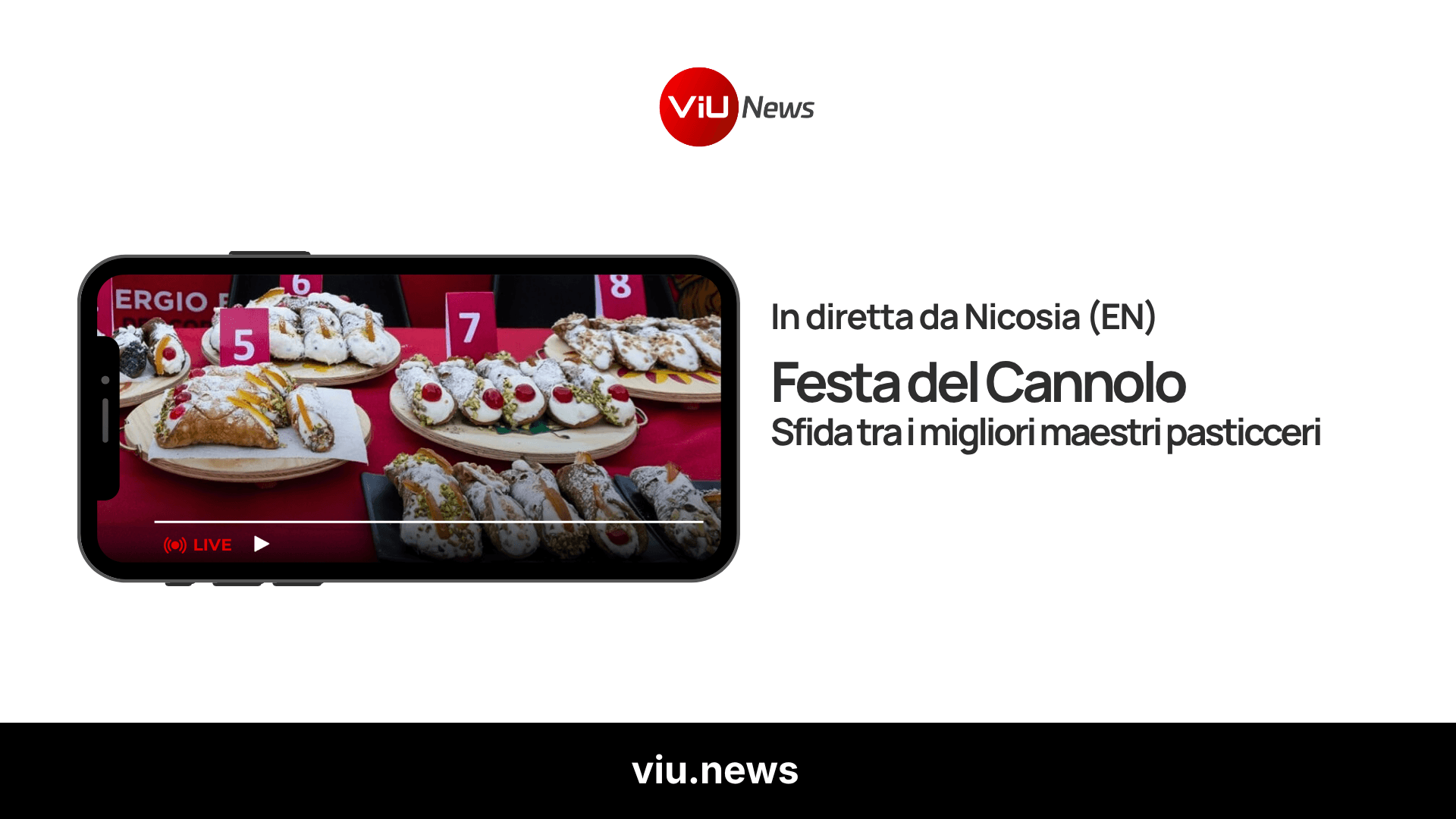 Copia di x Maria Chiara 1920 x 1080 Festa del Cannolo 2026