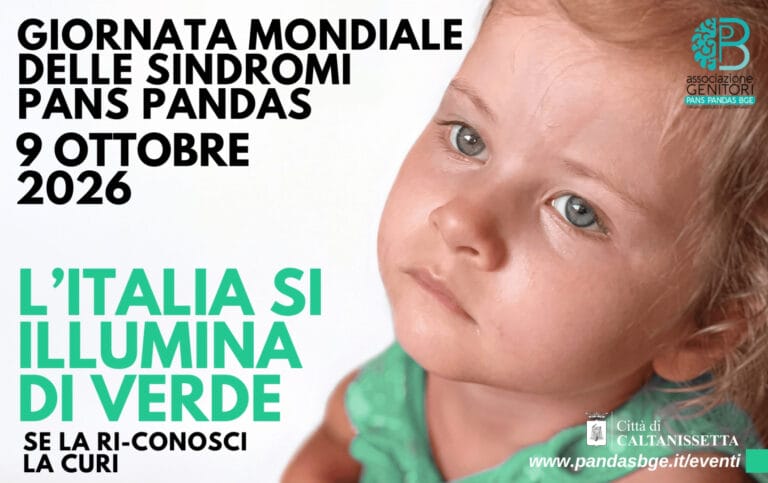Il Comune di Caltanissetta sostiene la campagna #LightUp4PANS: l'importanza della diagnosi precoce 5 Giornata Sindromi PANS PANDAS Il Comune di Caltanissetta sostiene la campagna #LightUp4PANS: l'importanza della diagnosi precoce