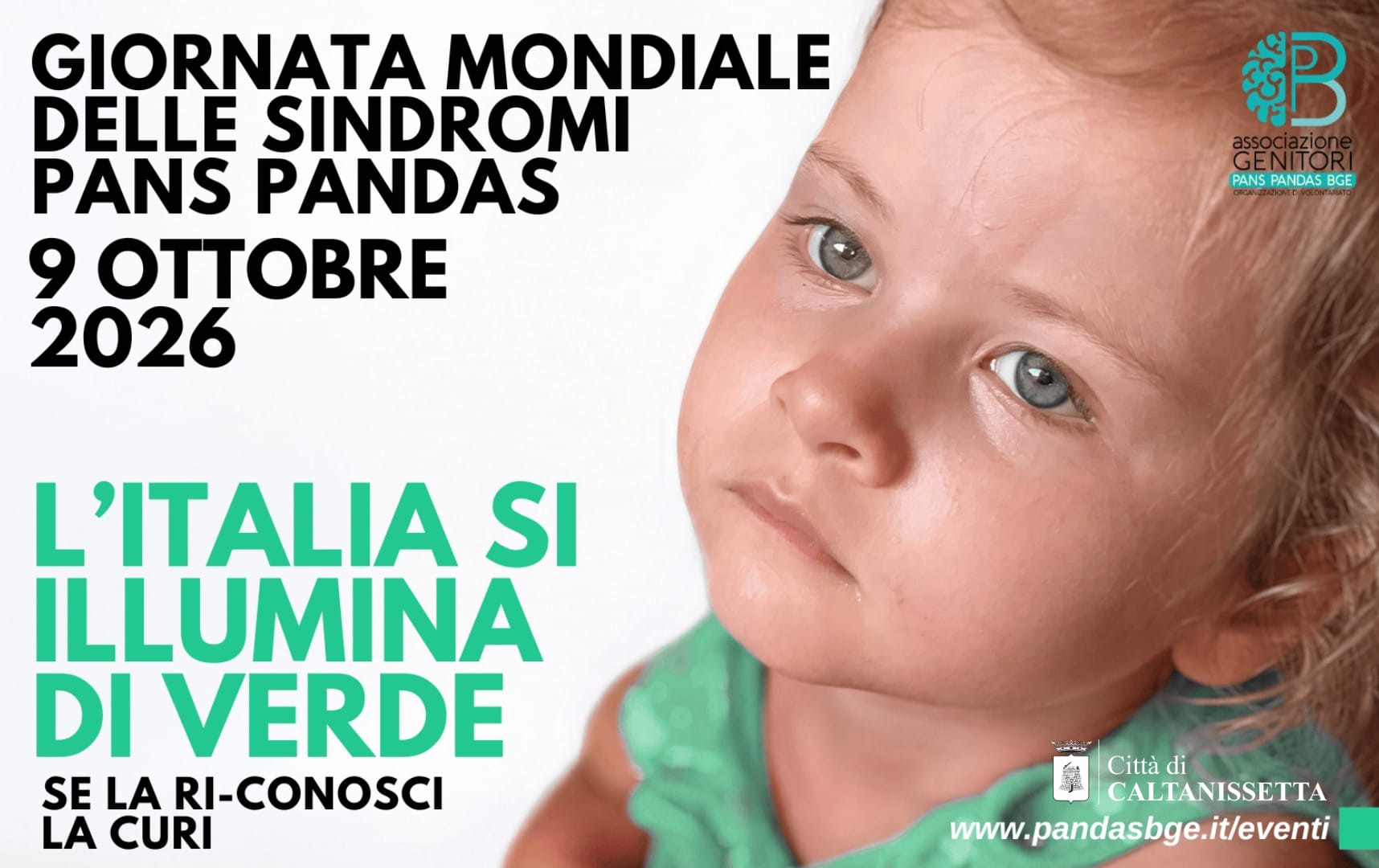 Il Comune di Caltanissetta sostiene la campagna #LightUp4PANS: l'importanza della diagnosi precoce 1 Giornata Sindromi PANS PANDAS Il Comune di Caltanissetta sostiene la campagna #LightUp4PANS: l'importanza della diagnosi precoce